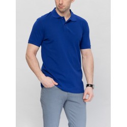 Джемпер (рубашка) поло мужской синий